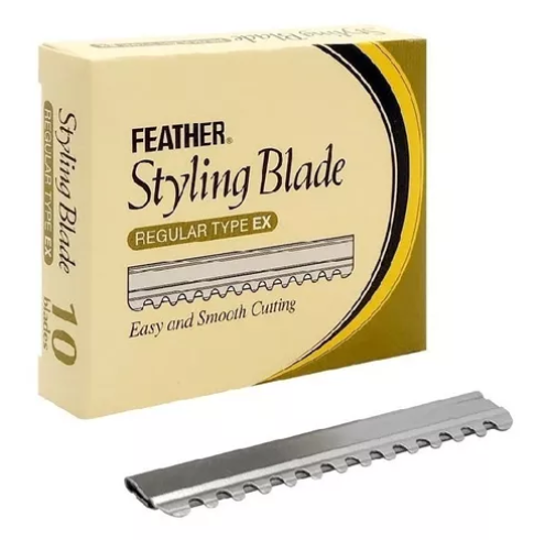 Repuesto Navajin Feather box x 10 hojas. G2